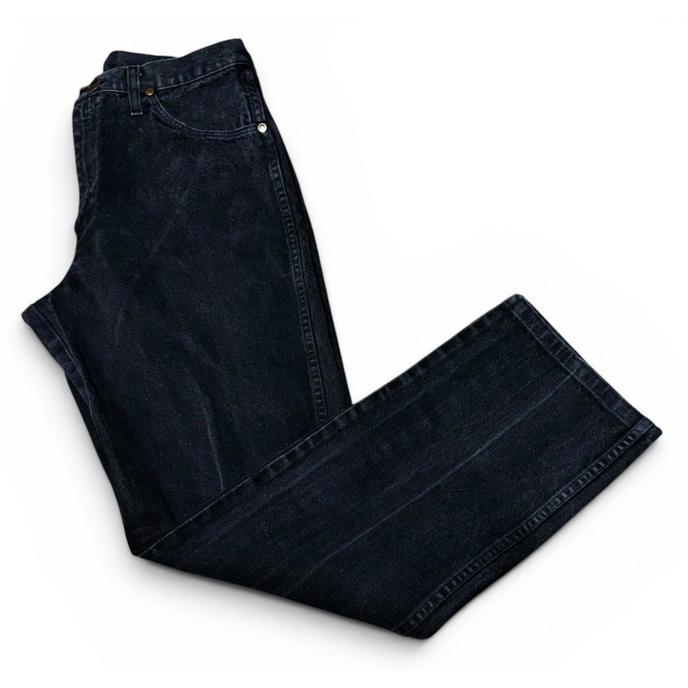 Wrangler Jeans Mens 33x34‎ Dark Wash Straight Leg Denim Made In Mexico